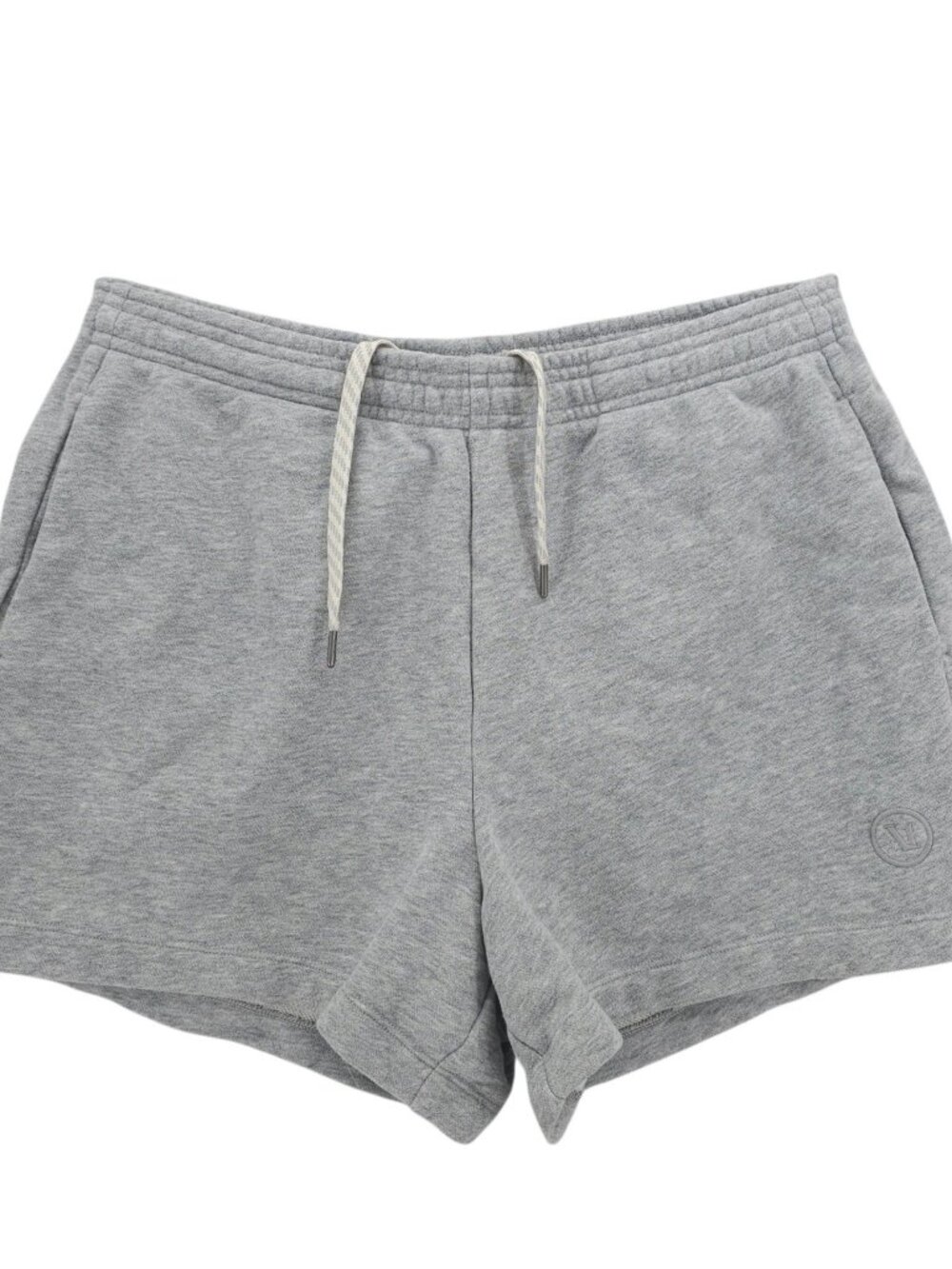 VUORI Sedona Sport Shorts Heather Gray Soft French Terry Drawstring MEDIUM